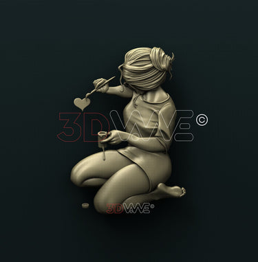 LOVE 3D STL 3DWave